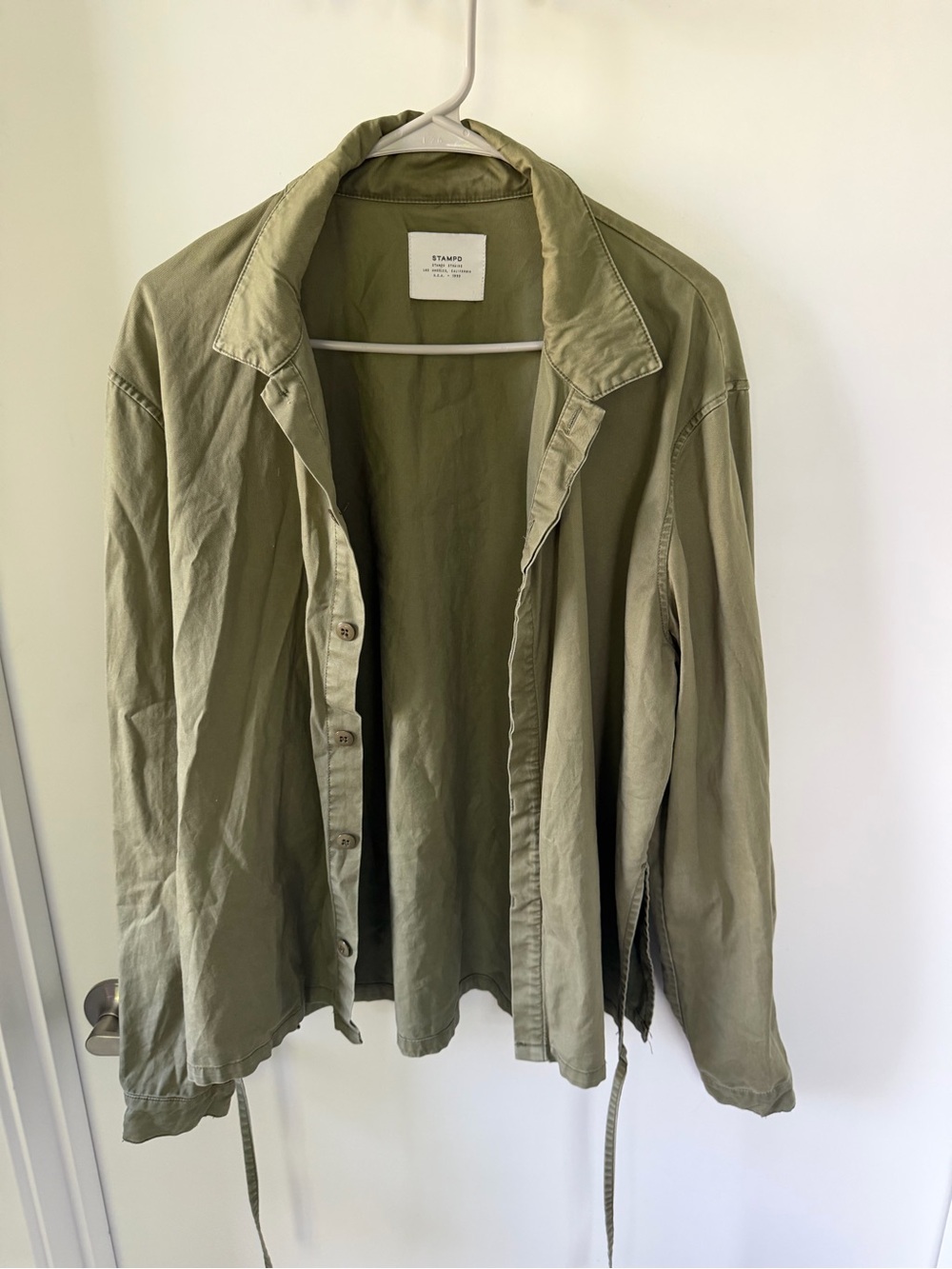 STAMPD Olive Utility Field Jacket